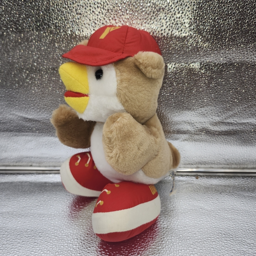 Vintage Willy YMCA mascot bird Plush stuffed animal 1990 Scott Carl